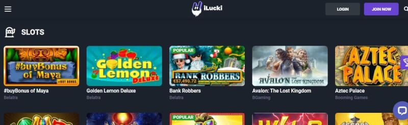 ilucki casino homepage offers casino games, ilk depozit əlavə və yeni oyunçular üçün promosyonlar-loqosu