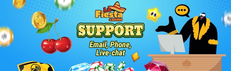 la fiesta casino assistance options review-logo