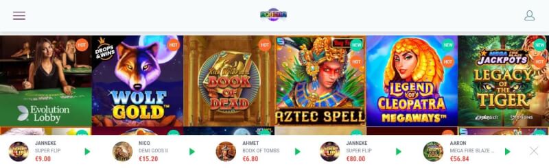 spinia homepage provides casino games, ilk depozit əlavəsi və yeni oyunçular üçün promosyonlar-loqosu
