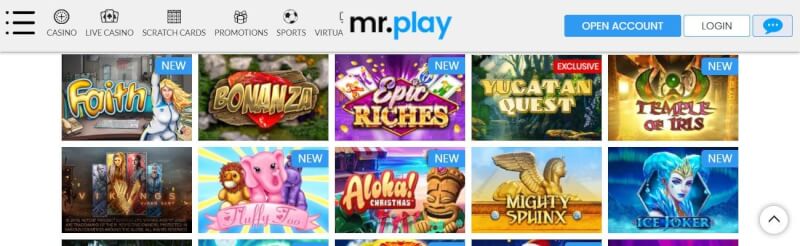mr play homepage offers gambling games, ilk depozit əlavə və yeni oyunçular üçün promosyonlar-loqosu