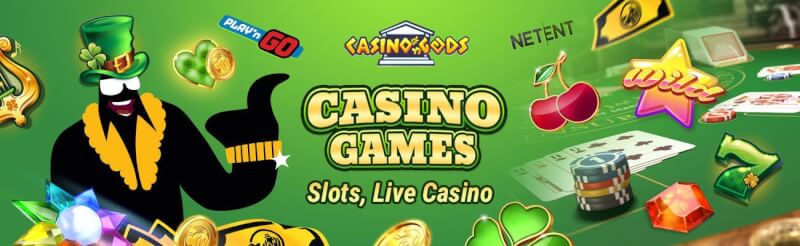 casino gods offers different gambling games like slots, blackjack kimi canlı qumar oyunları, bakkara və rulet-loqosu