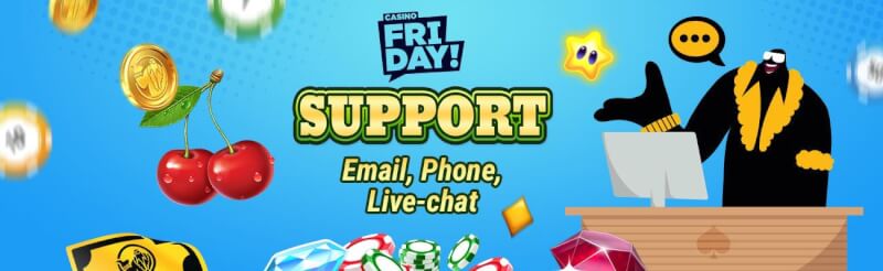 casino Friday support options review-logo
