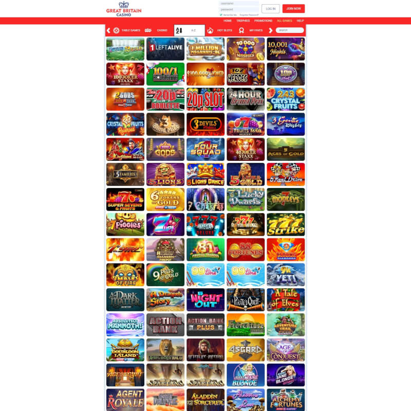 britain Casino screenshot 2