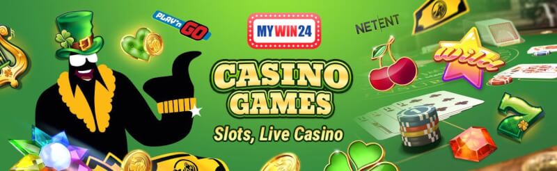 mywin24 offers numerous gambling games like slots, blackjack kimi real vaxt qumar oyunları, bakkara və rulet-loqosu
