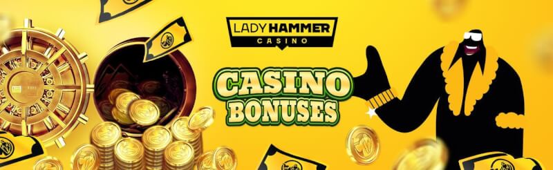 If you’re trying to make the most of a fresh casino extra then ladyhammer casino welcome bonus and no-cost spins may be an excellent option for you-logo