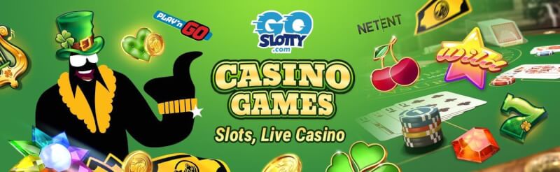 goslotty games and slots. play online slot machines and real time casino games-logo