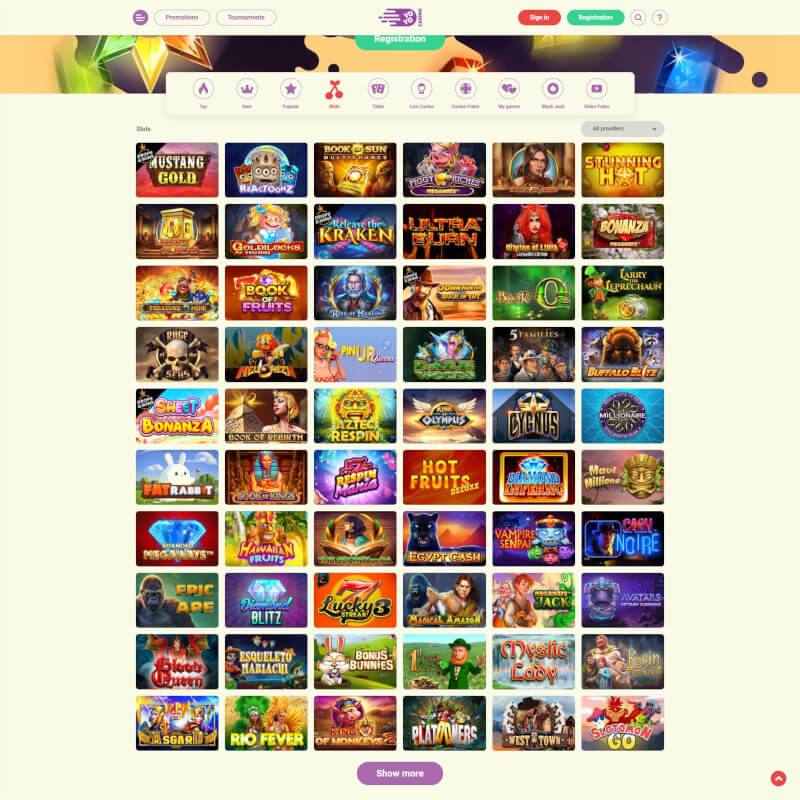 YoYo Casino screenshot 2