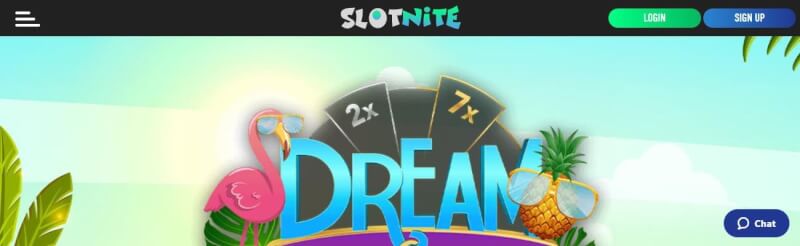 slotnite casino homepage provides casino games, ilk depozit bonusu və yeni oyunçular üçün kampaniyalar-loqosu