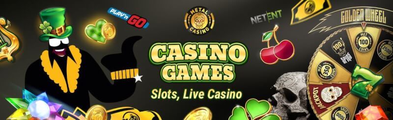 metal casino provides numerous gambling games like slots, blackjack kimi canlı qumar oyunları, bakkara və rulet-loqosu