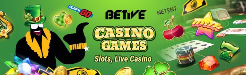 betive provides different casino games like slot machines, blackjack kimi canlı kazino oyunları, bakkara və rulet-loqosu