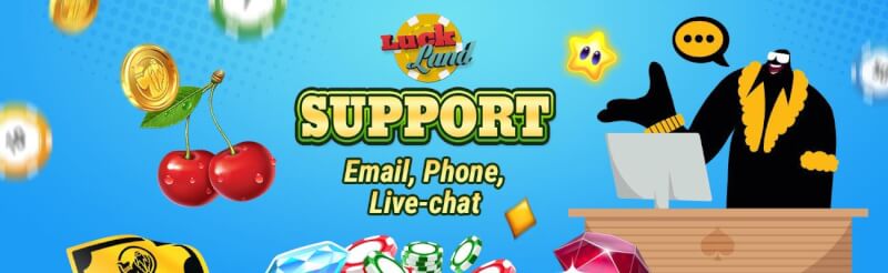 luckland casino support choices review-logo
