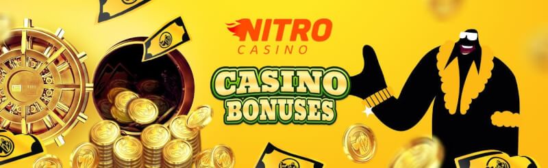If you’re looking to benefit from a new casino bonus then nitro casino might be good selection for you-logo