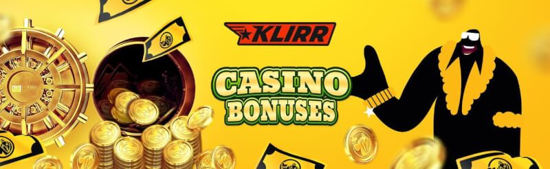 If you’re looking to benefit from a casino bonus then klirr welcome bonus and free spins may be good choice for you-logo