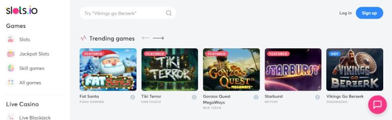 slot machines.io offers over 800 qumar oyunları, great rewards package, 24/7 dəstək, endless distributions no registration-logo