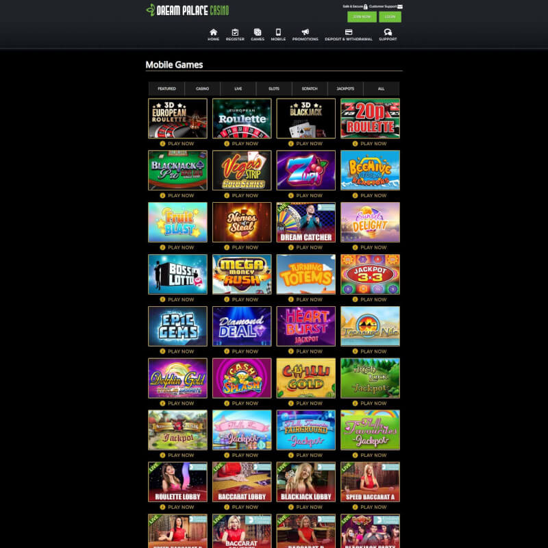 fantasy Palace Casino screenshot 2