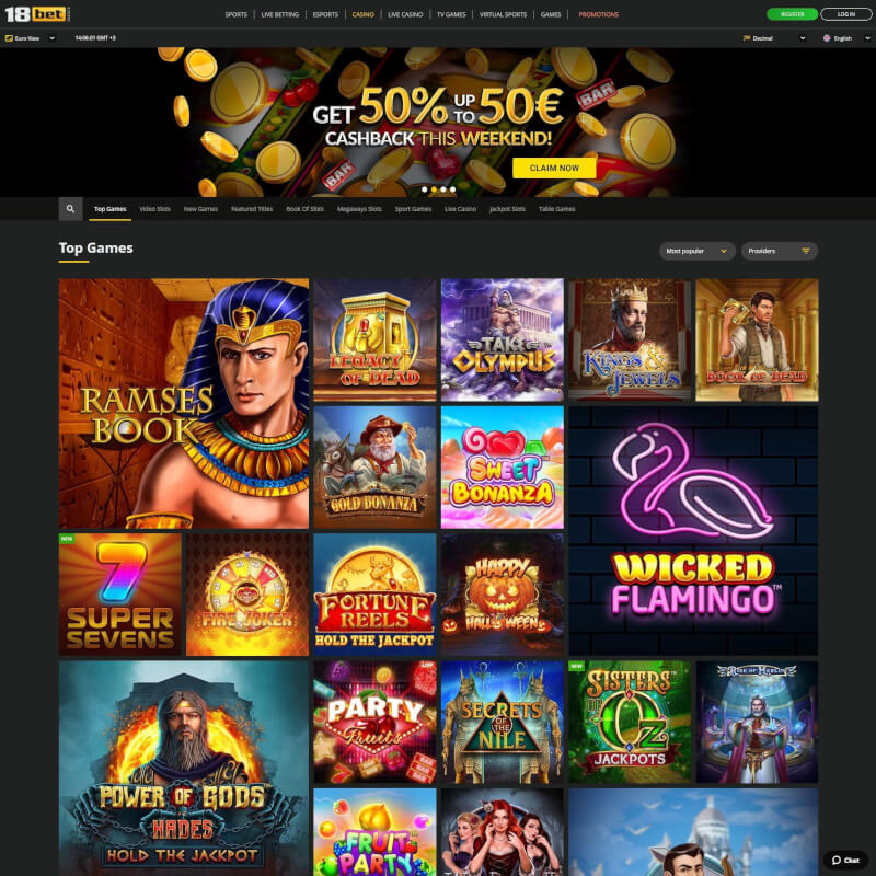 18bet screenshot 1