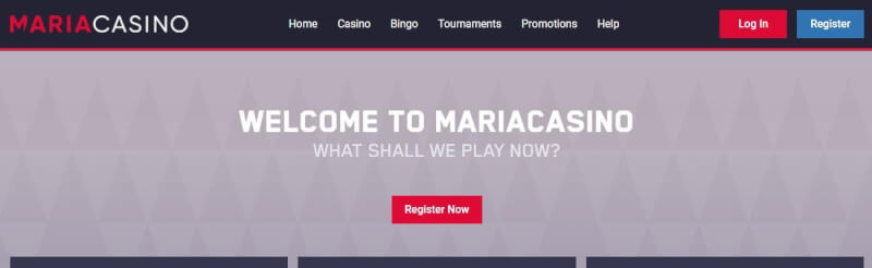 Maria Casino is an online casino that offers a customized video gaming knowledge, great game providers and welcome incentives for new players-logo