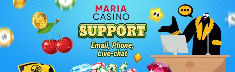 Maria Casino Banking and Support Alternatives. There are numerous choices in depositing and withdrawing money at this female-focused on-line casino review-logo