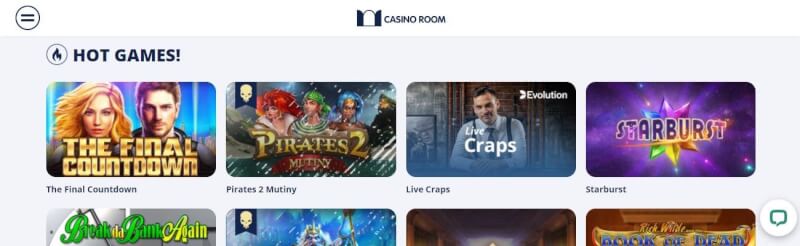 casino room website provides gambling games, ilk depozit bonusu və yeni oyunçular üçün promosyonlar-loqosu
