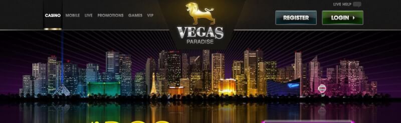 vegas paradise homepage provides gambling games, çox ilk depozit əlavə və yeni oyunçular üçün təkliflər-loqosu