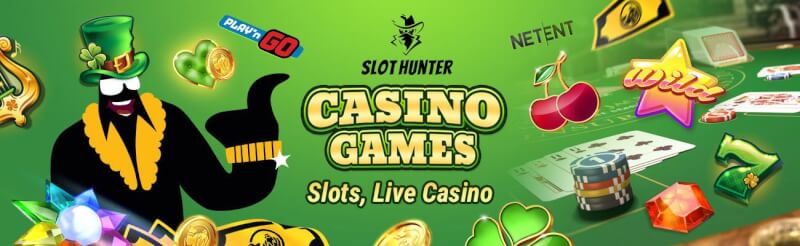 slothunter provides numerous casino games and live casino from the most useful providers like netent, microgaming və n go-loqosu yerinə yetirin