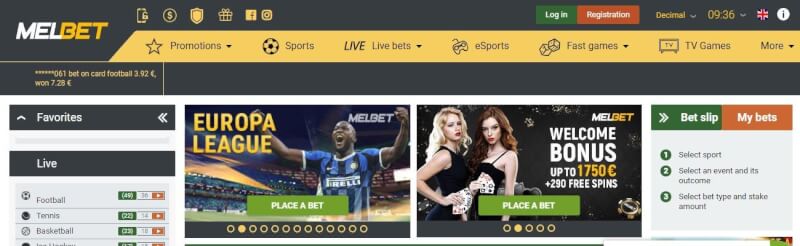 melbet website provides casino games and offers for brand new players-logo