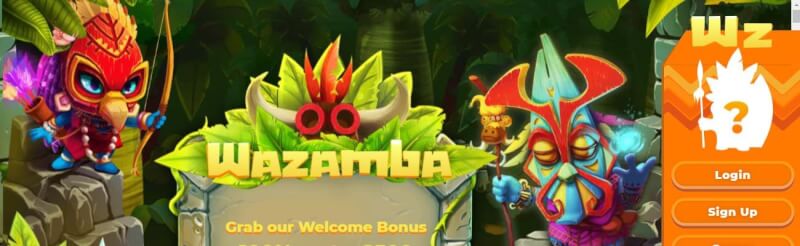 wazamba casino website provides gambling games, ilk depozit əlavə və yeni oyunçular üçün kampaniyalar-loqosu