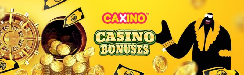 Incentives at Caxino Casino. From Reload Bonuses to the innovative bonus function, Spinbox that offers free spins-logo