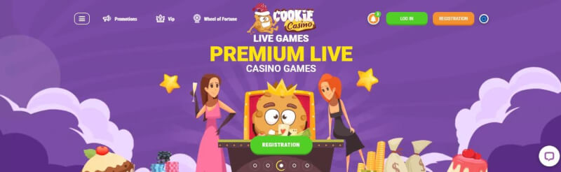cookie casino homepage provides casino games, ilk depozit bonusu və yeni oyunçular üçün kampaniyalar-loqosu