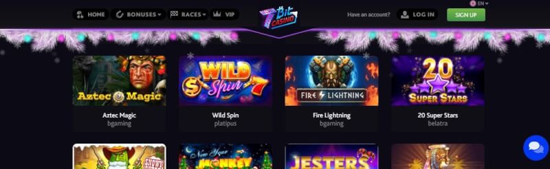 7bit casino website offers casino games, çox ilk depozit əlavə və yeni oyunçular üçün kampaniyalar-loqosu