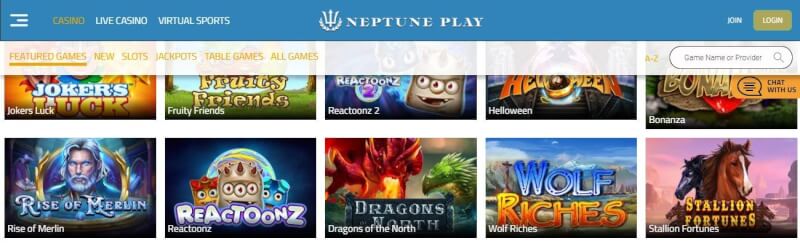 neptune play casino website provides casino games, ilk depozit əlavə və yeni oyunçular üçün promosyonlar-loqosu