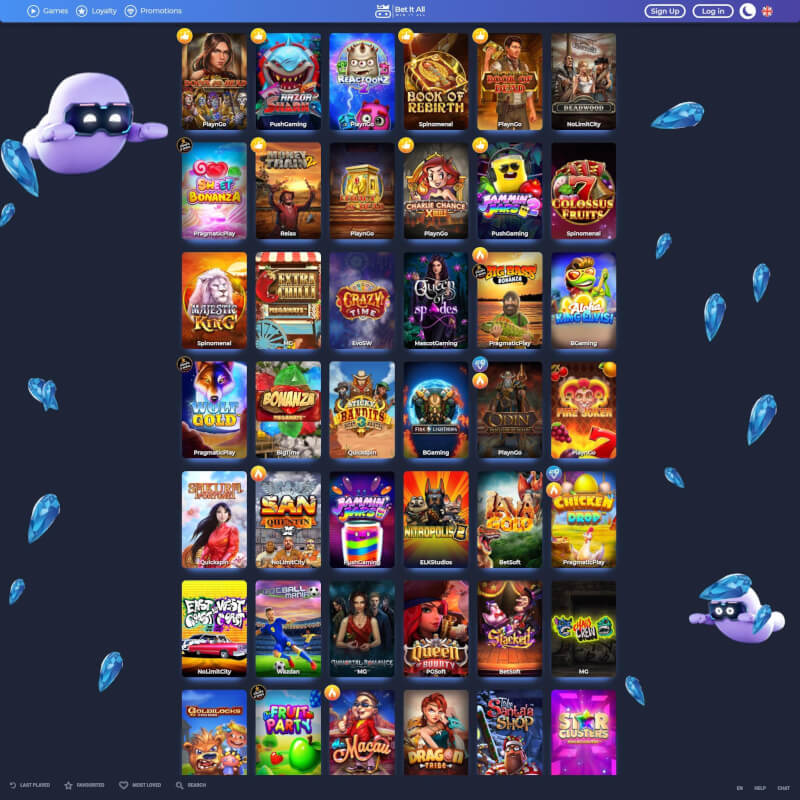 Bet it-all screenshot 2
