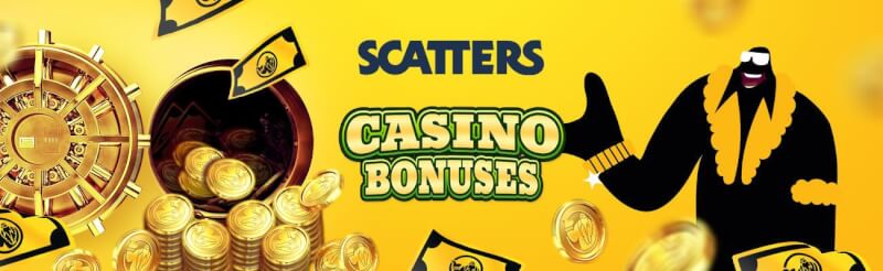 scatters casino website provides gambling games, ilk depozit əlavə və yeni oyunçular üçün kampaniyalar-loqosu