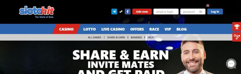 slotohit website provides gambling games, ilk depozit bonusu və yeni oyunçular üçün promosyonlar-loqosu
