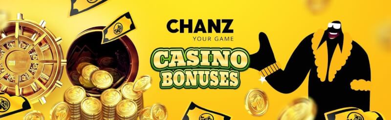 Chanz casino extra, get amazing bonus package with very first deposit bonus-logo