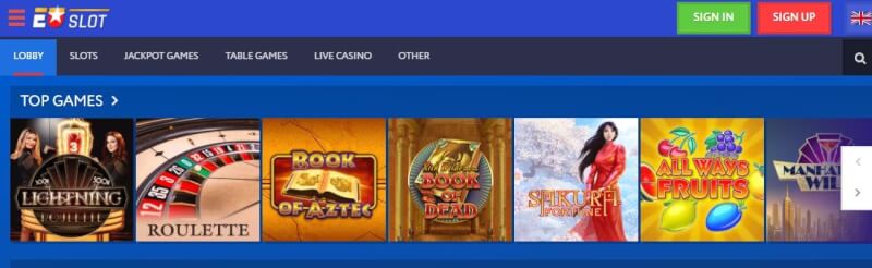 euslot website offers gambling games, ilk depozit əlavə və yeni oyunçular üçün promosyonlar-loqosu