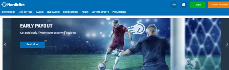 nordicbe homepage provides gambling games, sports betting, ilk depozit əlavə və yeni oyunçular üçün promosyonlar-loqosu