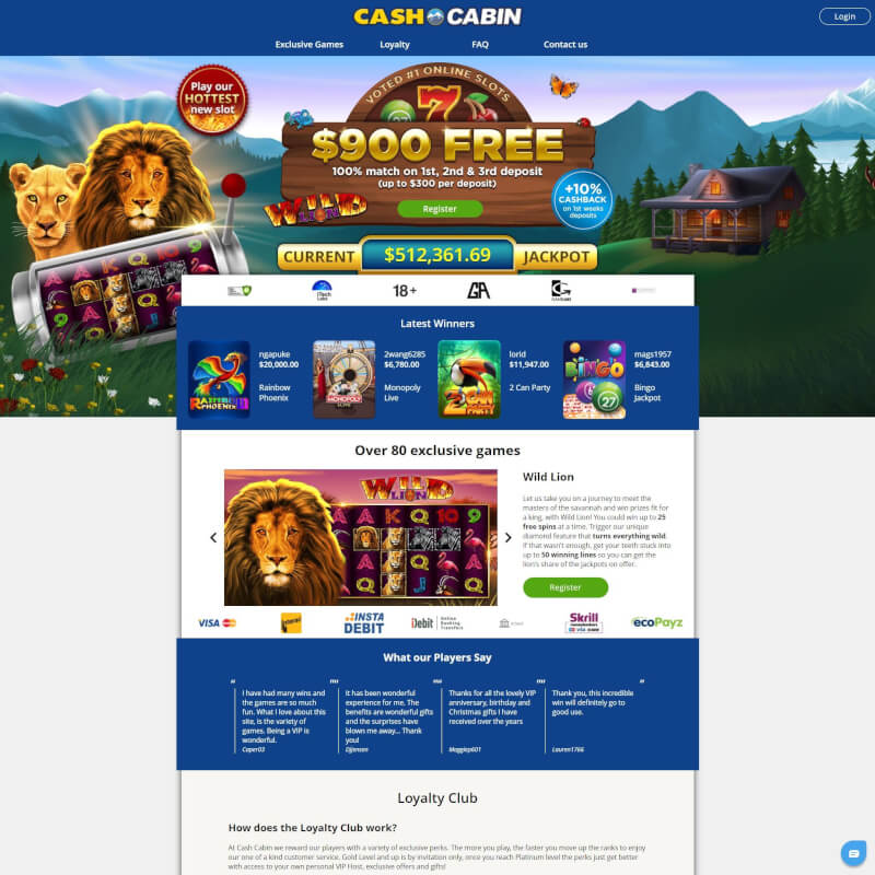 Cash Cabin screenshot 1
