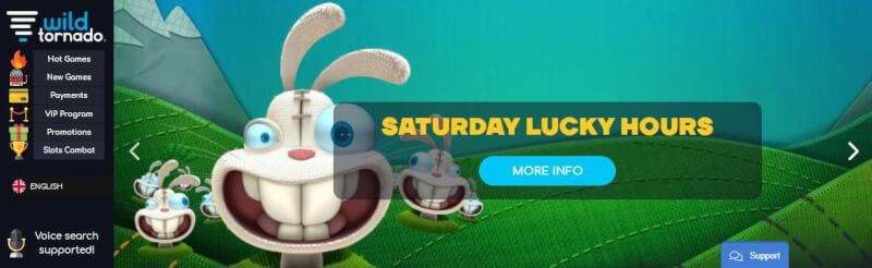wild tornado lobby offers hot games, brand-new games, repayments choices, vip system, campaigns and slot machines combat-logo